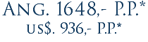 Ang. 1648,- P.P.* us$. 936,- P.P.*